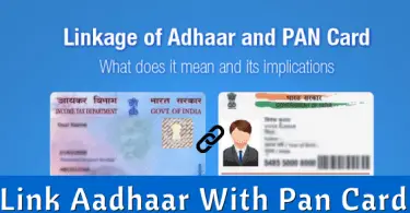 Link Aadhaar With Pan Card